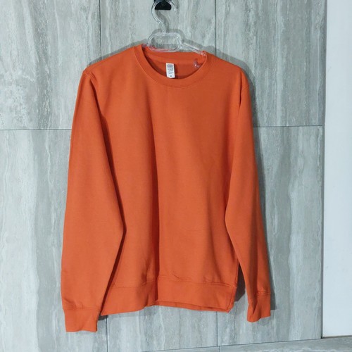 Burnt orange sweatshirt crew - burnt,