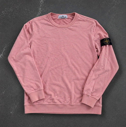 Stone island men pink crew - stone, men's