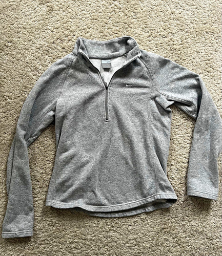 Nike mens grey zip fleece - zip,