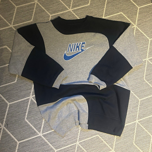 Vintage nike y2k grey - y2k, navy