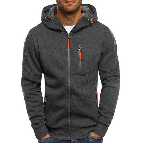Mens hoodie fleece warm hooded - mens,
