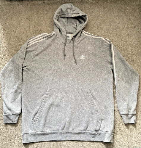 Adidas originals hoodie grey - adidas,