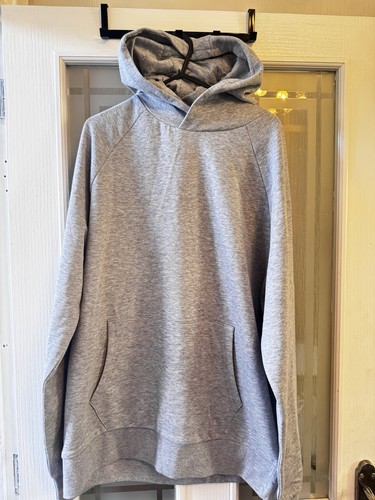 Men grey pullover hoodie - pullover,