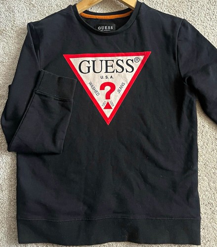 Guess men black - black, neck