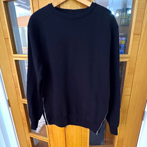 Black men crew - black, men's