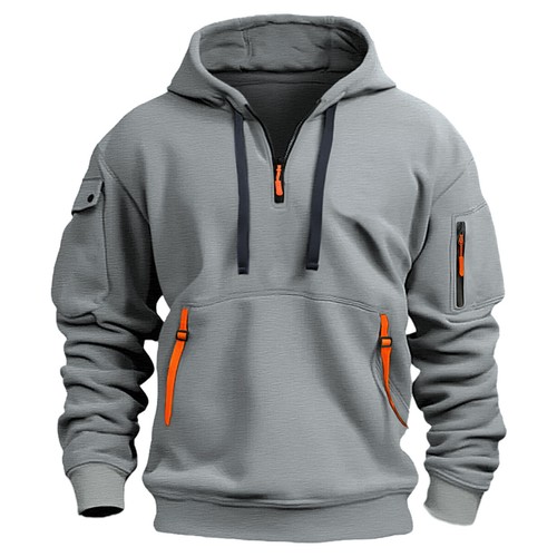 Mens cargo hoodies tops - cargo, combat