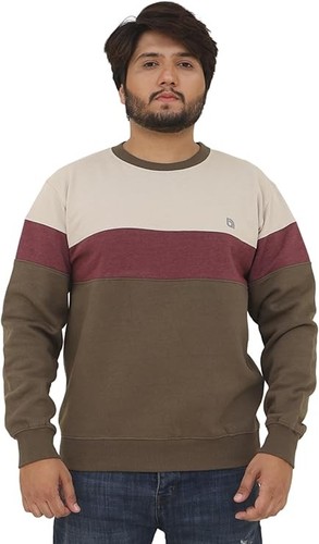 Men fleece crew - men's, neck
