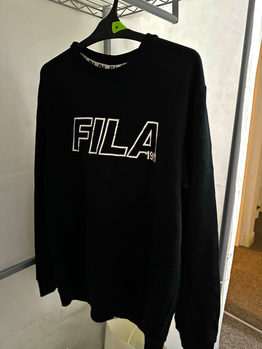 Fila men black crew neck - fila,