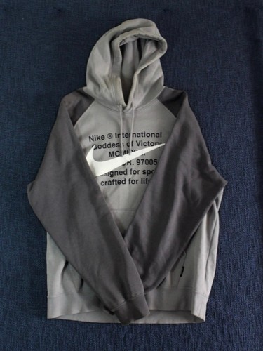 Nike swoosh grey pullover - grey,
