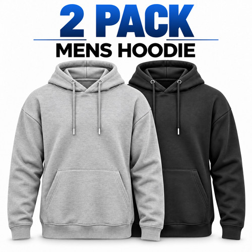 Pack mens plain pullover - pack,
