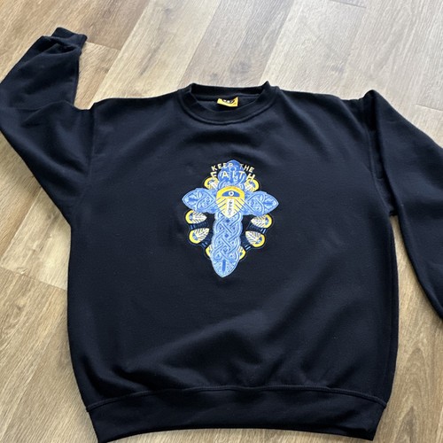 Lufc men black crew - men's,