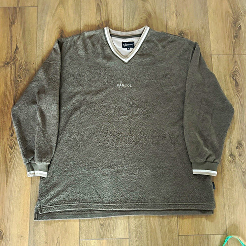 Kangol men grey pullover - kangol,