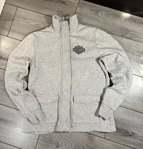 Harley davidson grey - full, zip