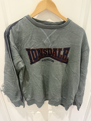 Lonsdale sweatshirt grey - lonsdale,