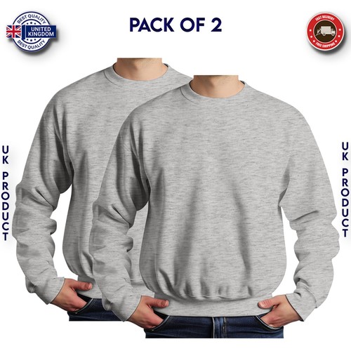 Mens sweatshirt pack heavy - mens, 2