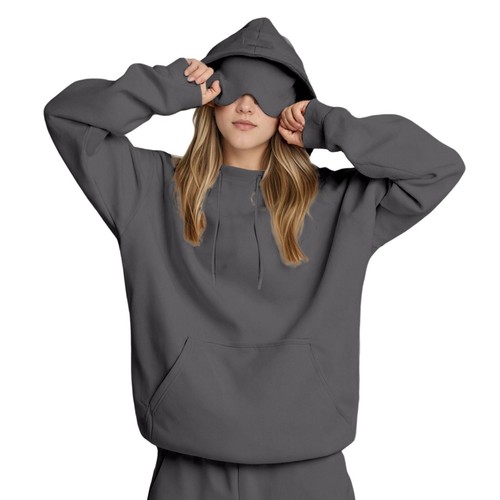 Unisex travel hoodie built - unisex, built-in