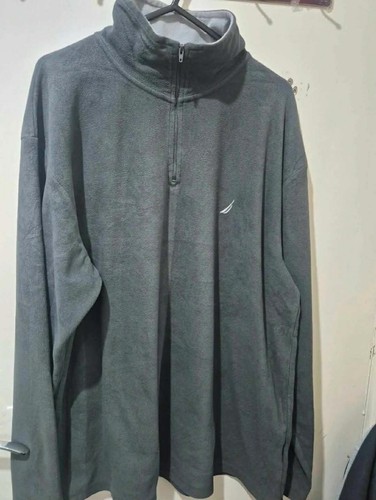 Nautica vintage grey fleece - nautica,