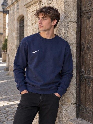 Nike men navy crew neck - nike,