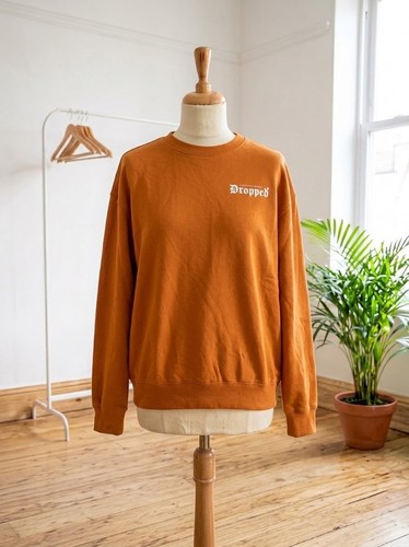 Dropped burnt orange - dropped,