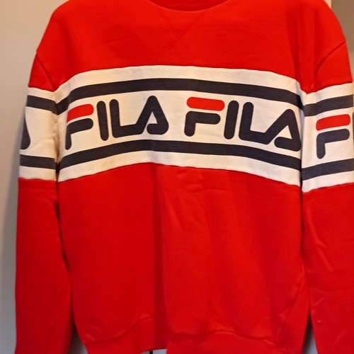 Fila men red - m, colourblock