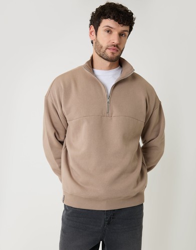 Threadbare mens taupe - mens, cotton