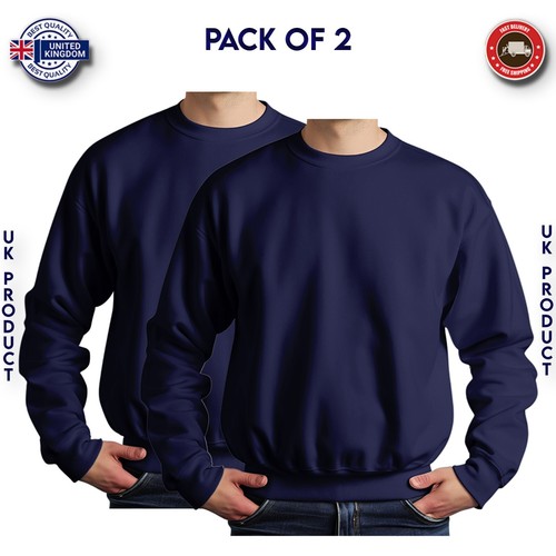 Mens sweatshirt pack heavy - sweatshirt,