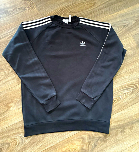 Adidas originals black crew - originals,
