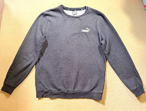 Puma men grey crew - puma, men's